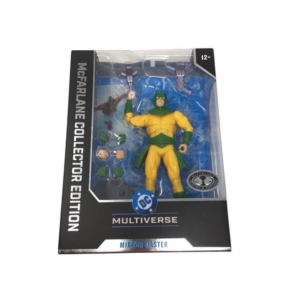 MCFARLANE TOYS DC MULTIVERSE MIRROR MASTER THE FLASH, PLATINUM EDITION CHASE #44 - Picture 1 of 5